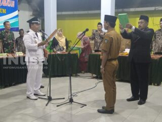 Pemdes Perak Jombang Lantik Kaur Tata Usaha dan Umum Tahun 2026