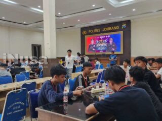 Semarak Hari Bhayangkara ke-80 di Jombang, Ratusan Peserta eSport Ikuti Turnamen